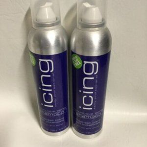 2 Samy Professional Icing Continuous Spray Shampoo   7 oz Each